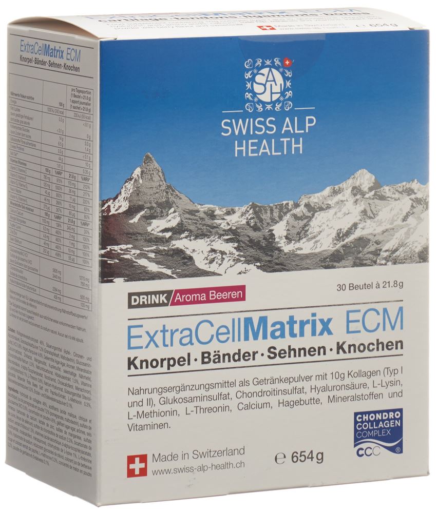 EXTRA CELL Matrix ECM Drink für Gelenke Knorpel Bänder Sehnen und Knochen