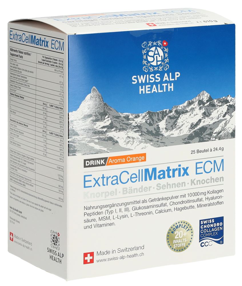 EXTRA CELL Matrix ECM Drink für Gelenke Knorpel Bänder Sehnen und Knochen