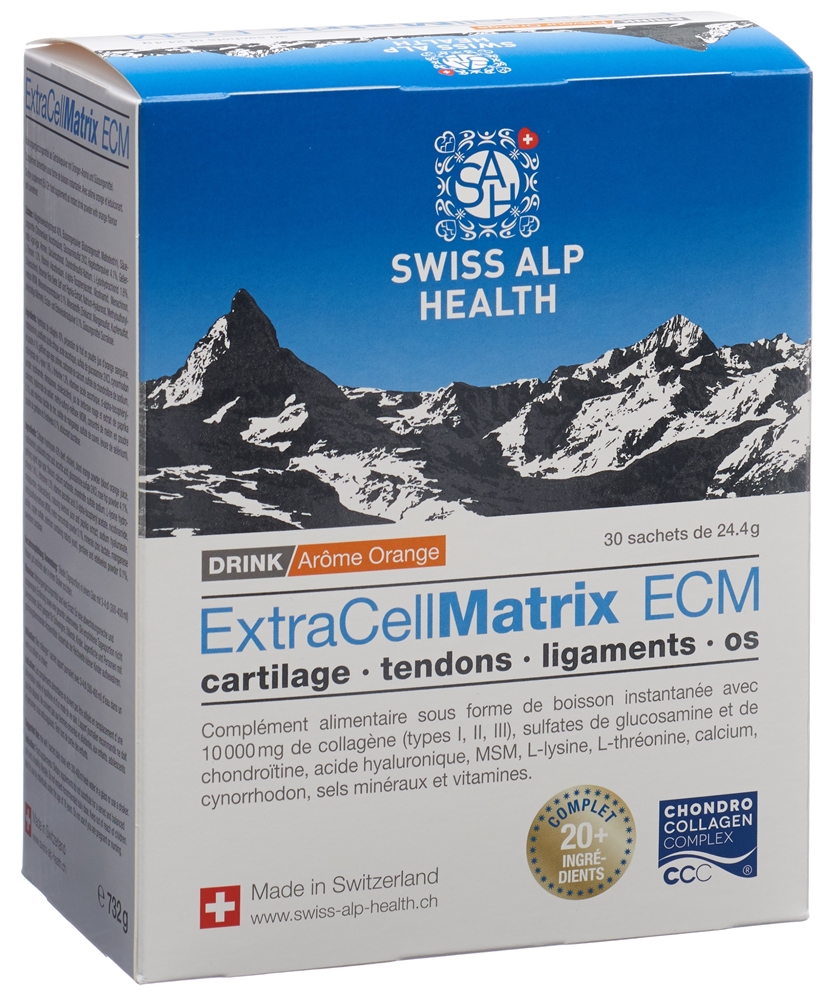 EXTRA CELL Matrix ECM Drink für Gelenke Knorpel Bänder Sehnen und Knochen, Bild 2 von 3