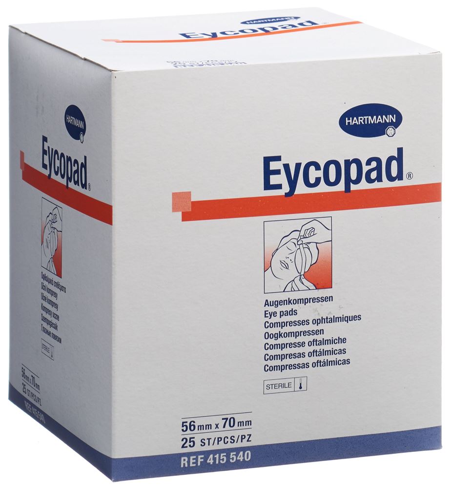 EYCOPAD compresses ophtalmiques, image principale