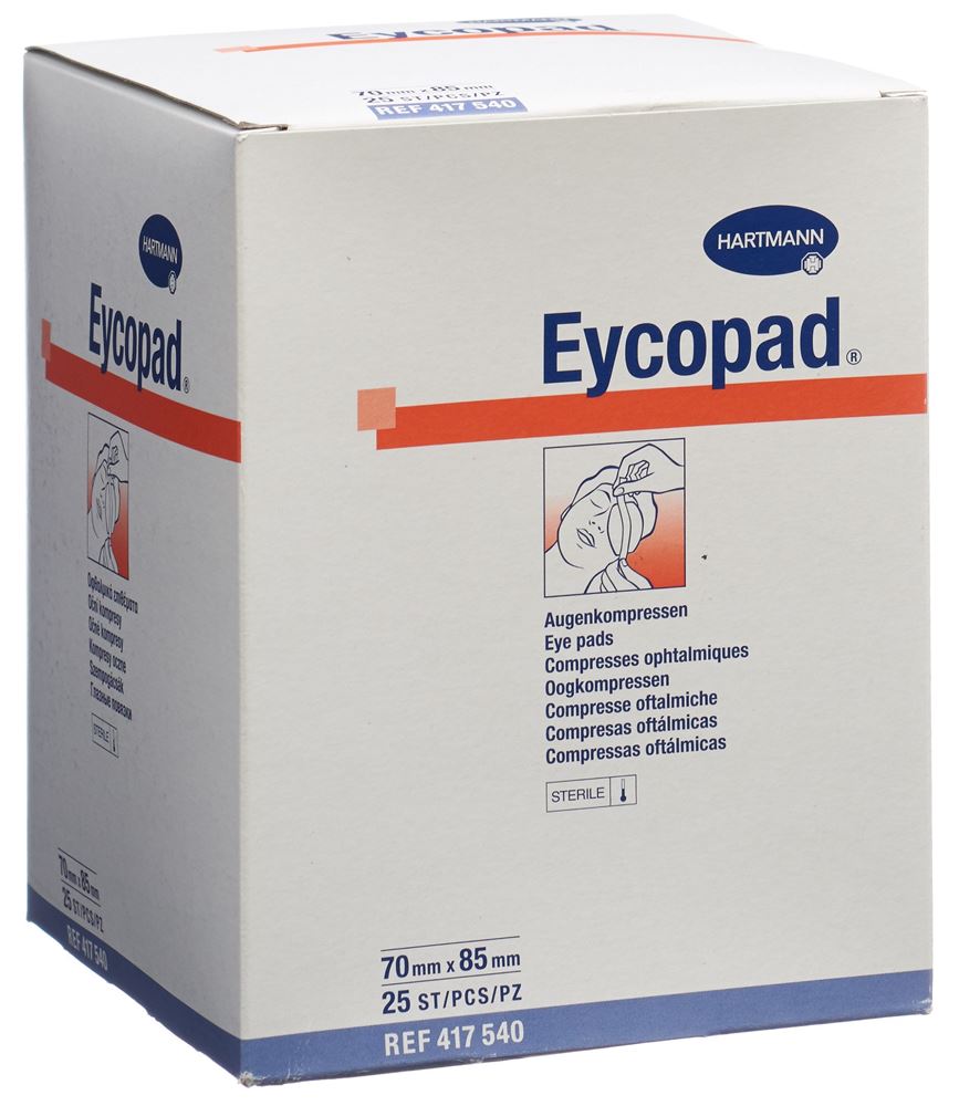 EYCOPAD compresses ophtalmiques