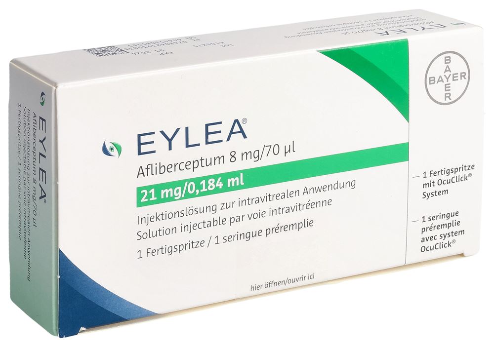 EYLEA Lösung zur intravitrealen Injektion 8 MG/0.07ML, Hauptbild