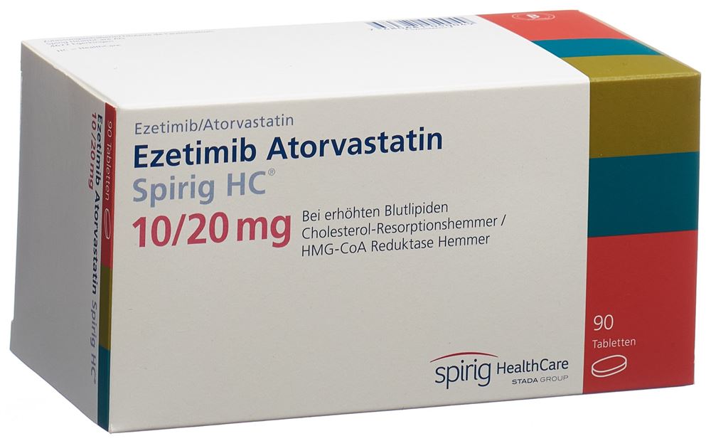 EZETIMIBE ATORVASTATINE Atorvast Spirig HC, Hauptbild