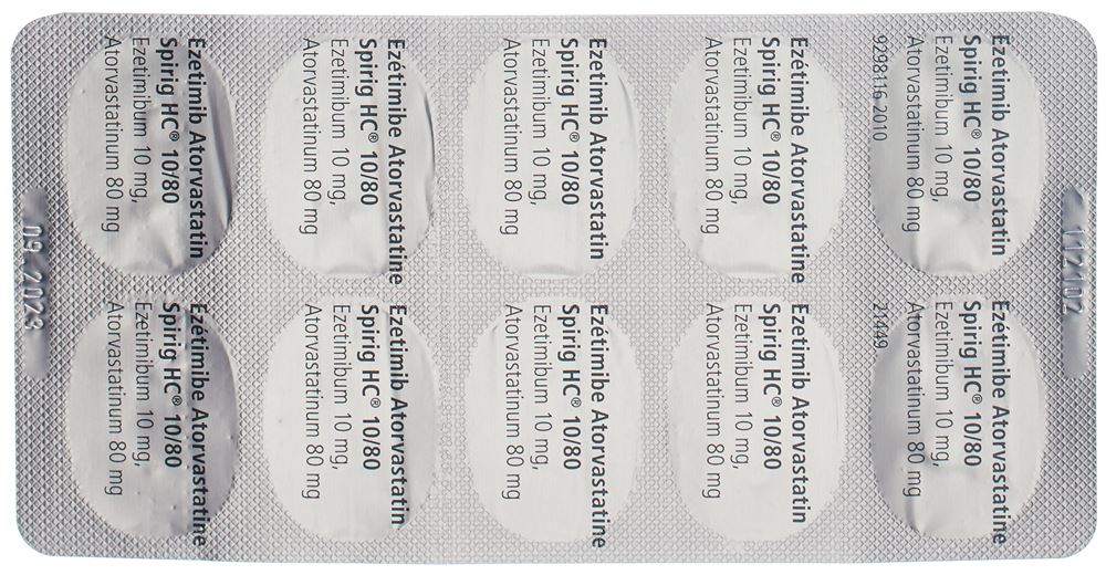 EZETIMIBE ATORVASTATINE Spirig HC, Bild 2 von 3