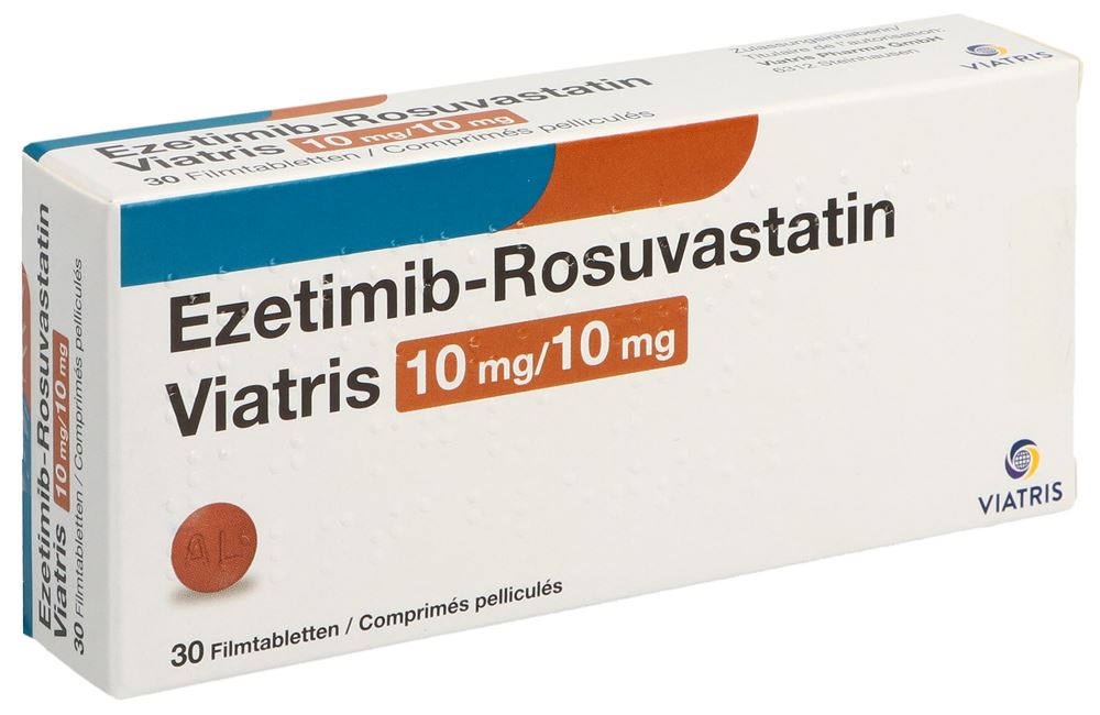 EZETIMIBE ROSUVASTATINE Viatris, Hauptbild