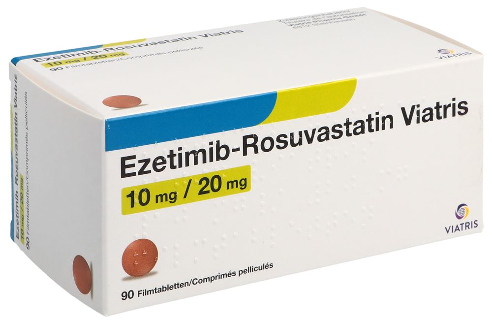 EZETIMIBE ROSUVASTATINE Viatris, Hauptbild