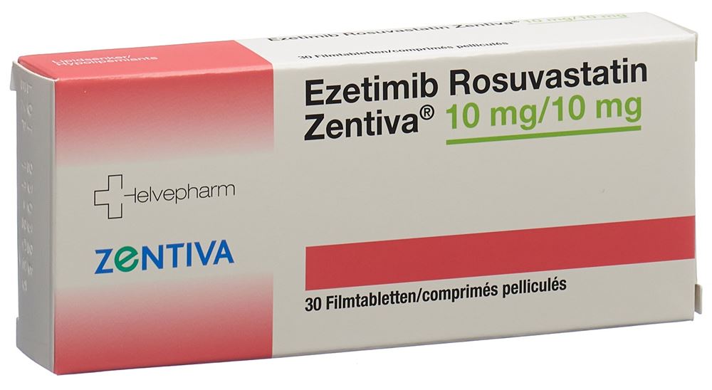 EZETIMIBE ROSUVASTATINE Zentiva, image principale