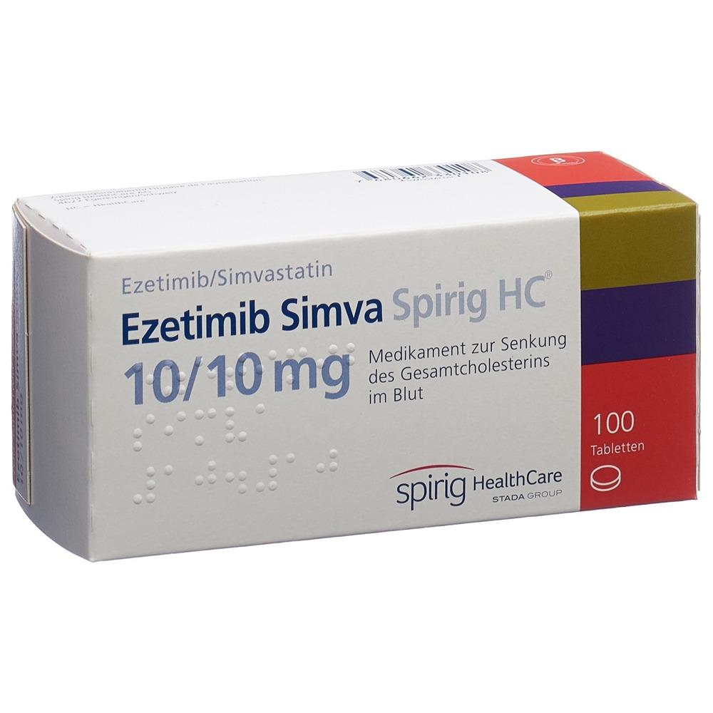 EZETIMIBE SIMVA Spirig HC, Hauptbild