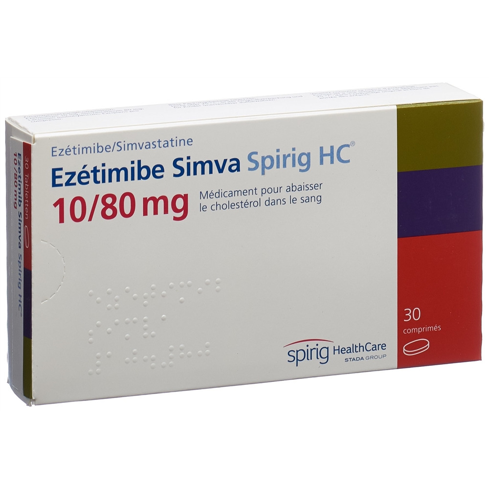 EZETIMIBE SIMVA Spirig HC, Bild 2 von 2