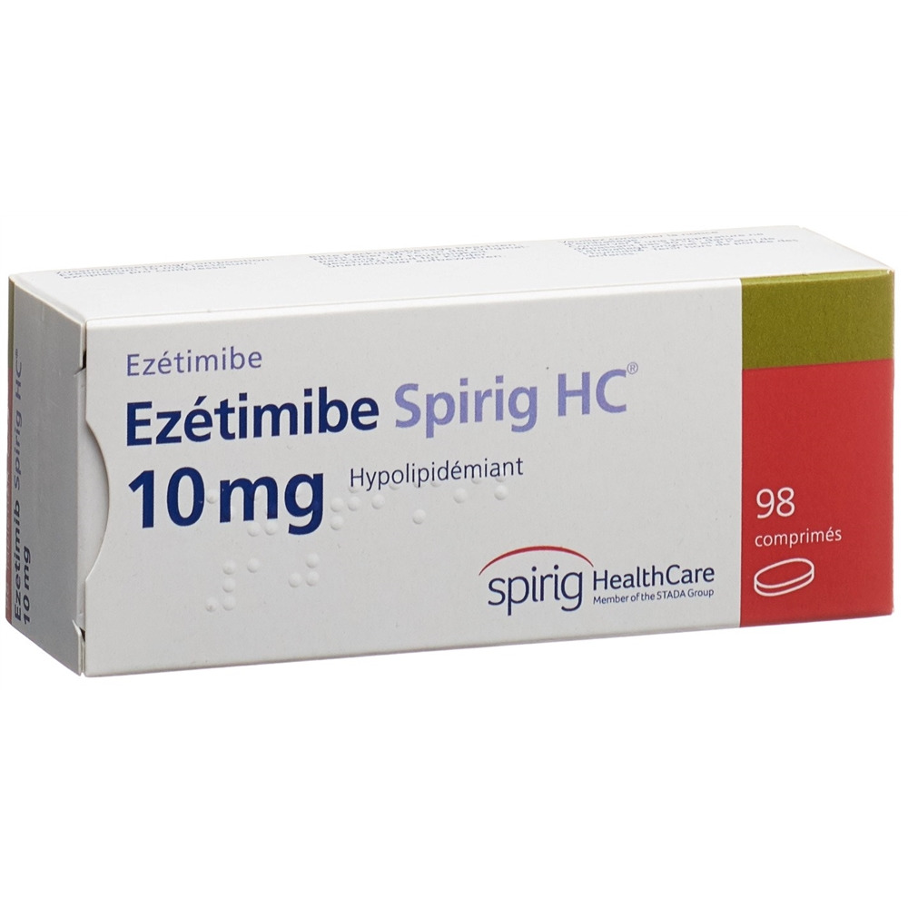 EZETIMIBE Spirig HC 10 mg, image 2 sur 2