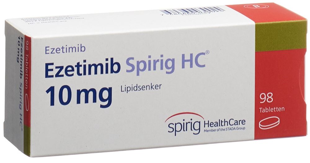 EZETIMIBE Spirig HC 10 mg, image principale