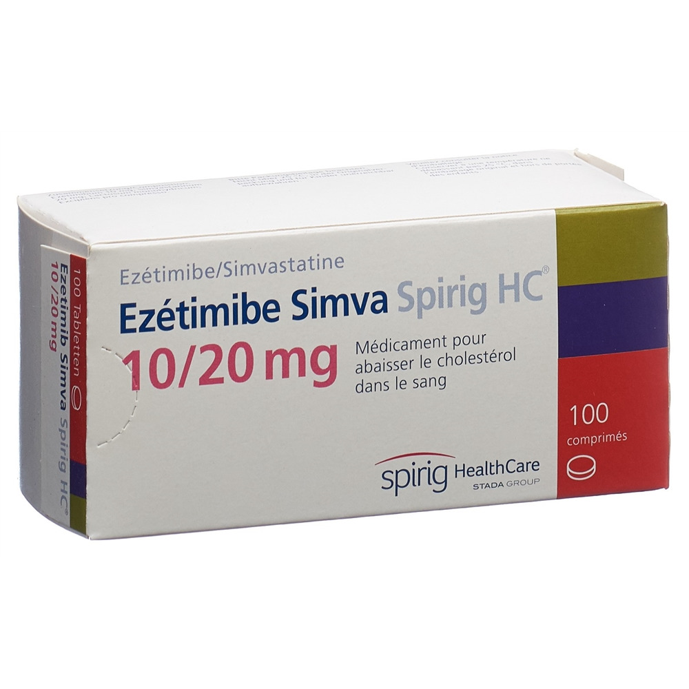 EZETIMIBE SIMVA Spirig HC, image 2 sur 2