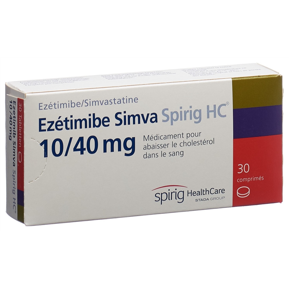 EZETIMIBE SIMVA Spirig HC, image 2 sur 2