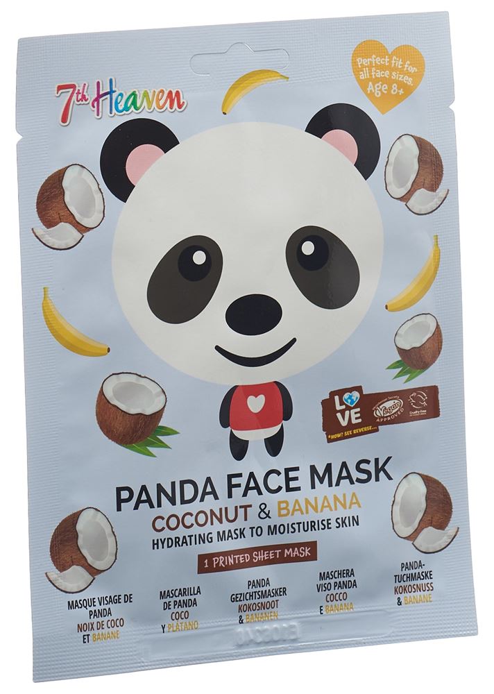 FACE FOOD Panda Face Sheet Mask, image principale