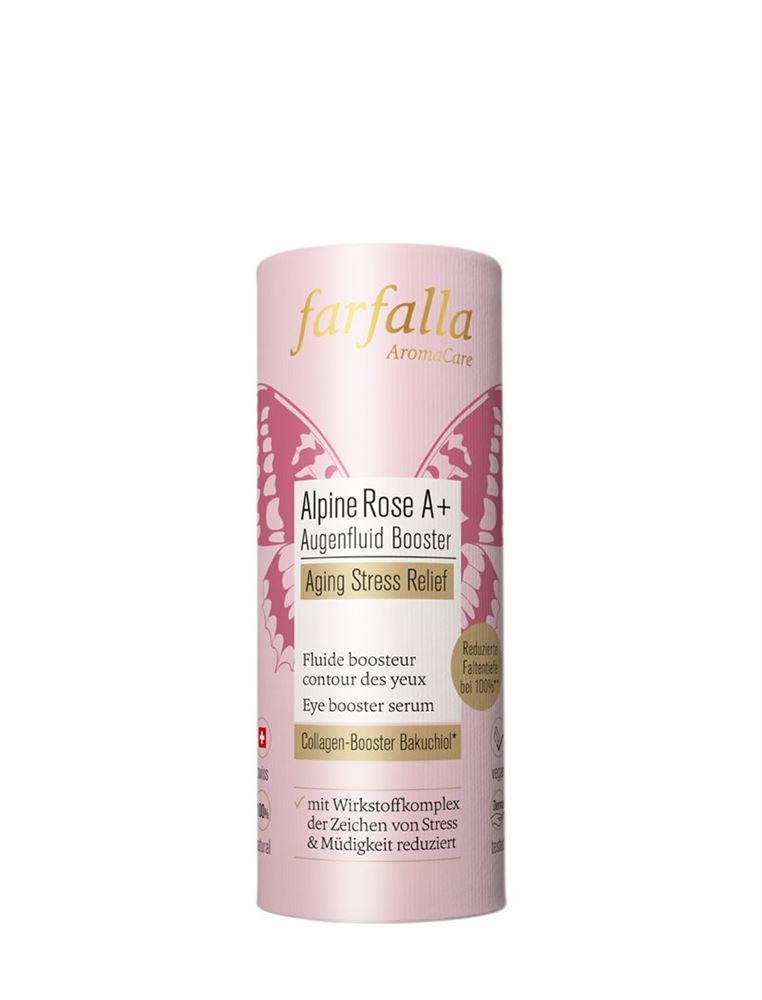 Farfalla Alpine Rose A+ fluide boosteur contour des yeux
