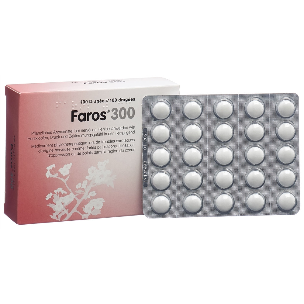 FAROS drag 300 mg blist 100 pce