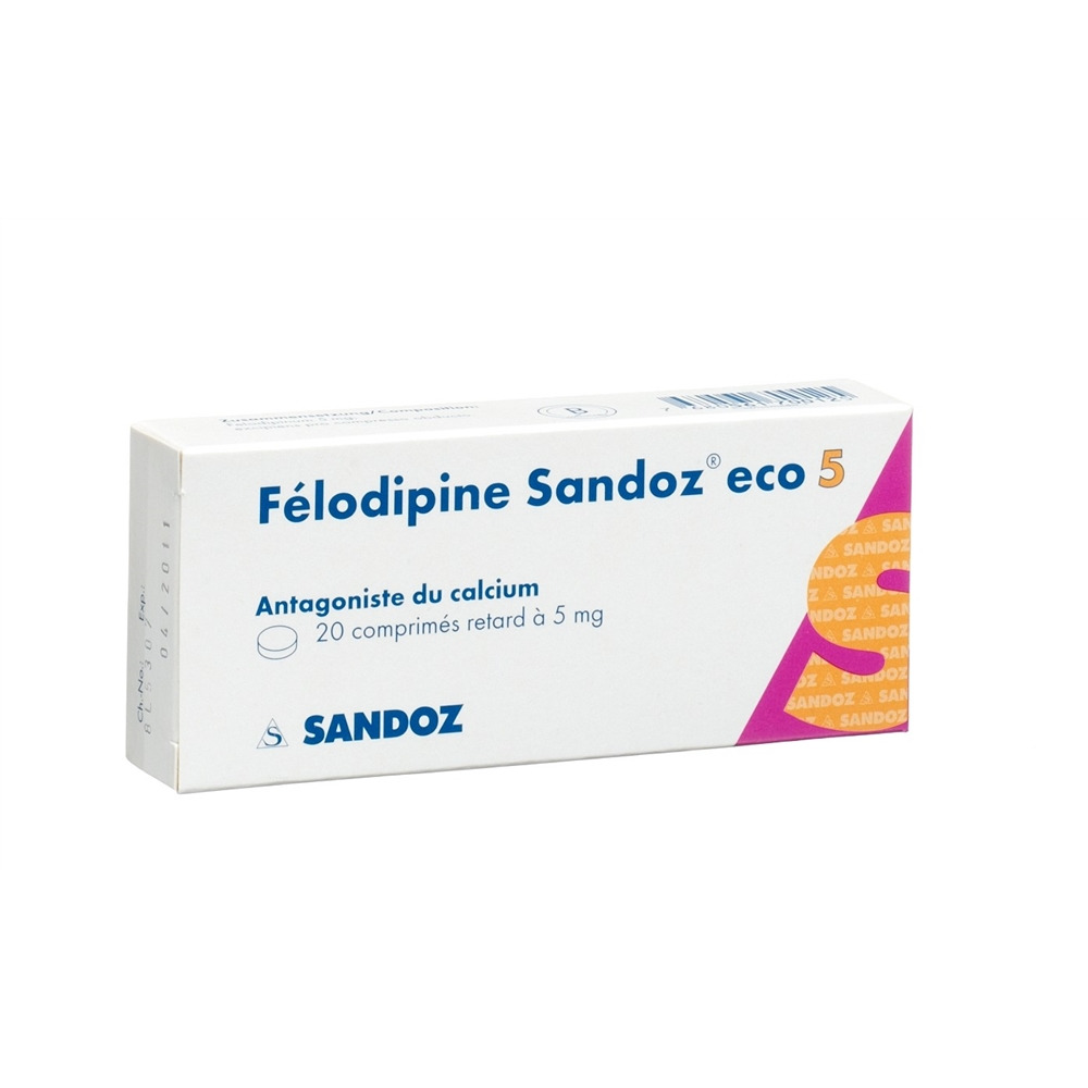 FELODIPINE Sandoz eco 5 mg, Bild 2 von 2