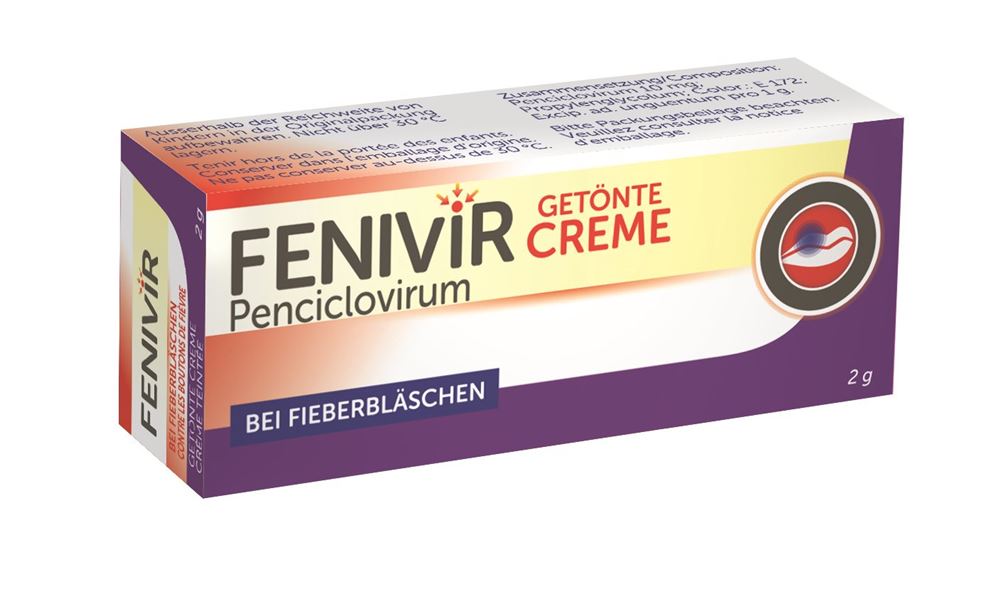 FENIVIR Creme getönt Tb 2 g, Hauptbild