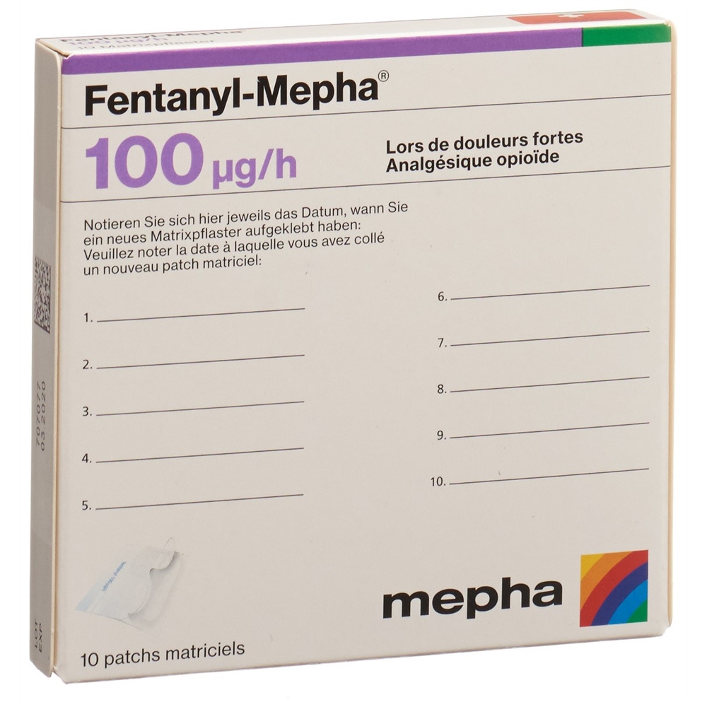 FENTANYL Mepha 100 mcg/h, Bild 2 von 2