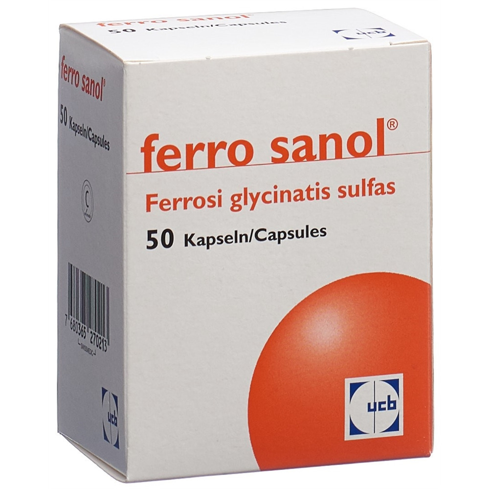 FERRO SANOL gélules à libération modifiée 100 mg, image 2 sur 2