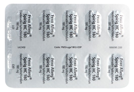 FEXO Spirig HC 180 mg, image 3 sur 5