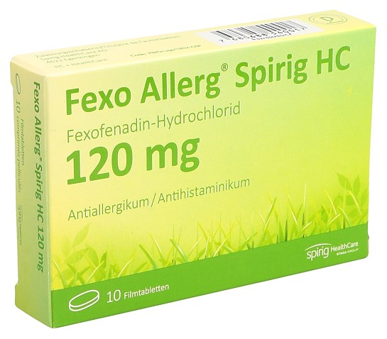 FEXO Spirig HC 120 mg