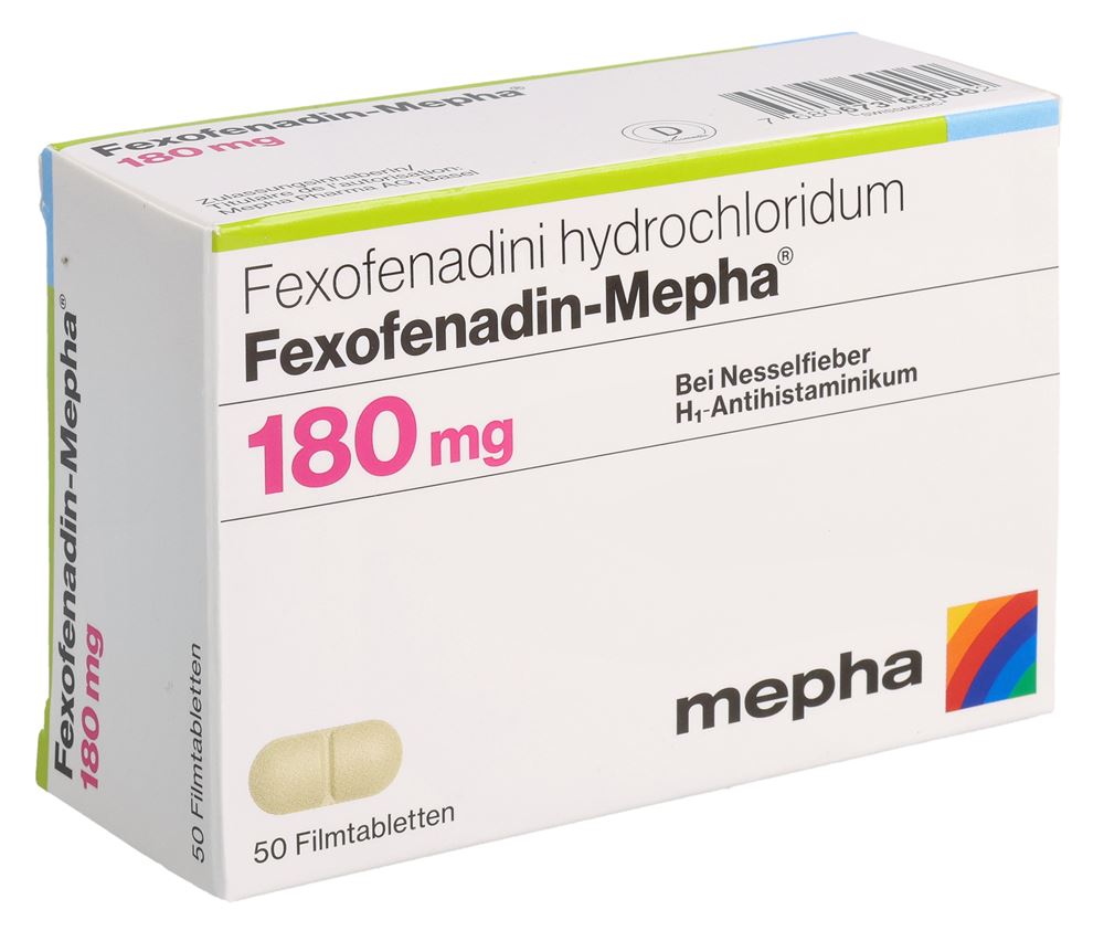 FEXOFENADINE Mepha 180 mg, image principale