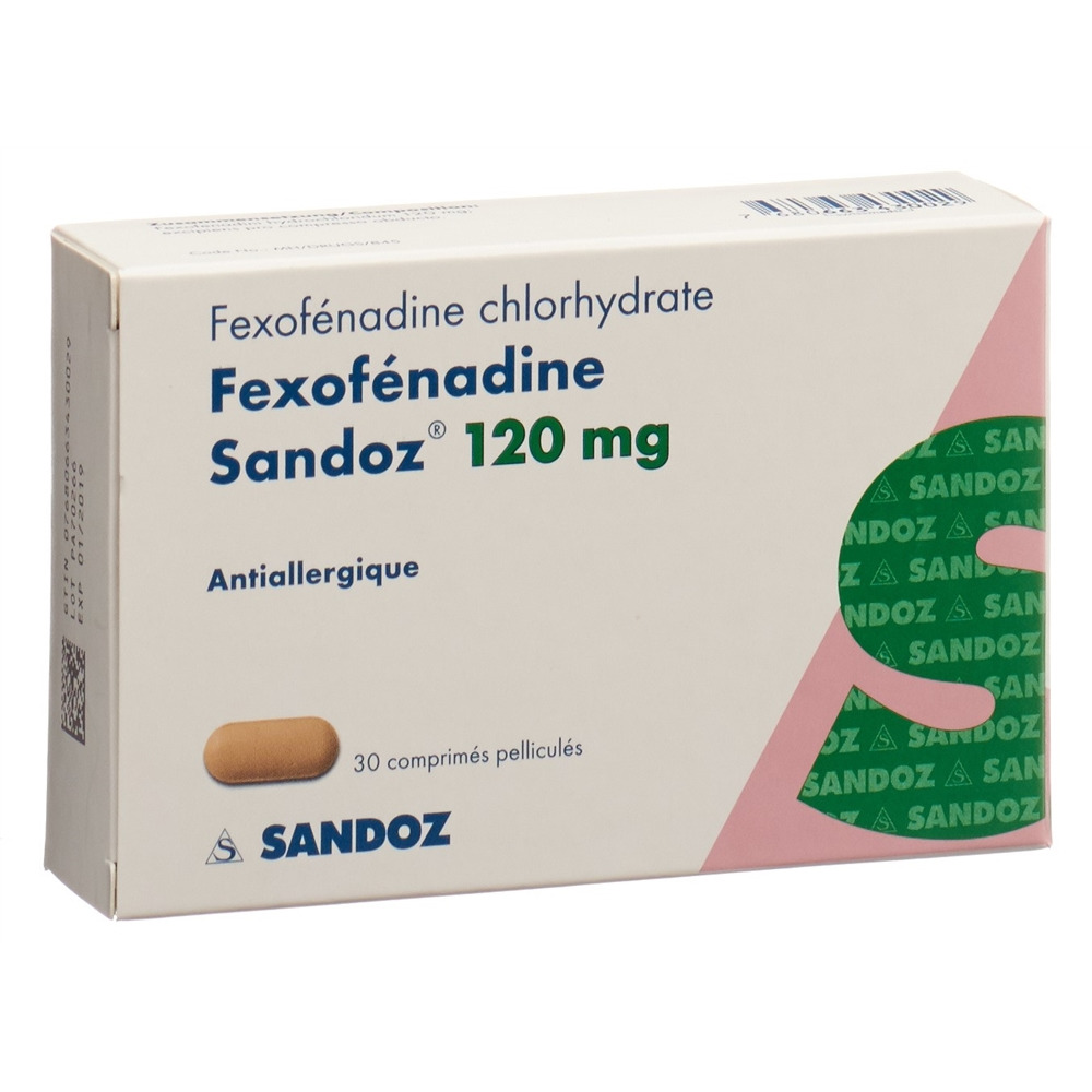 FEXOFENADINE Sandoz 120 mg, Bild 2 von 2