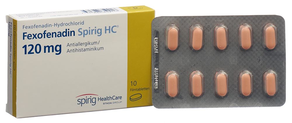 FEXOFENADINE Spirig HC 120 mg, Bild 2 von 5