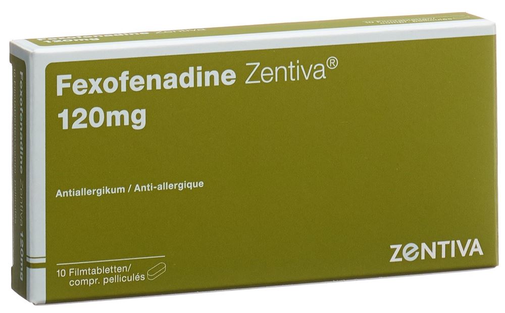 FEXOFENADINE Zentiva 120 mg