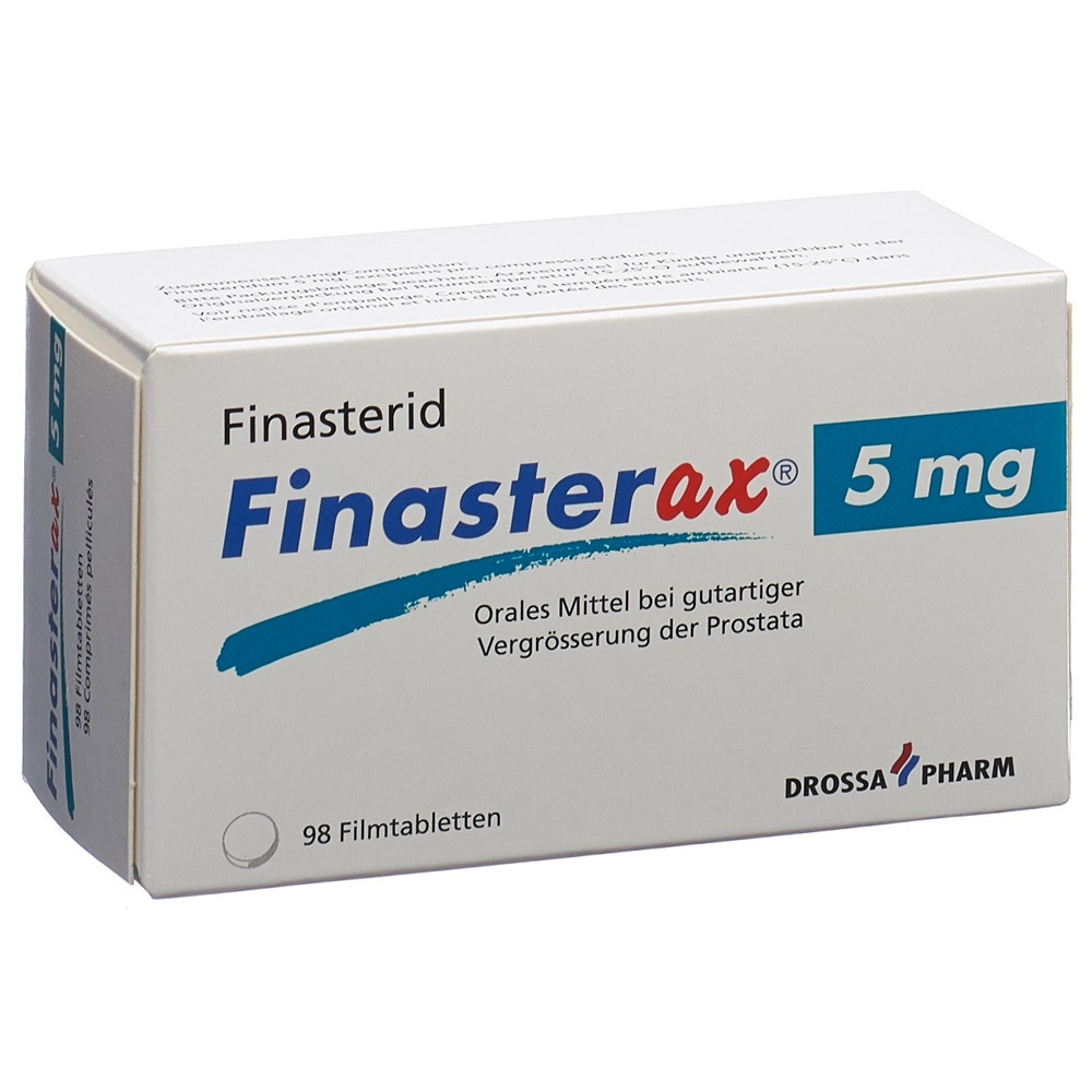 FINASTERAX cpr pell 5 mg blist 98 pce, image principale