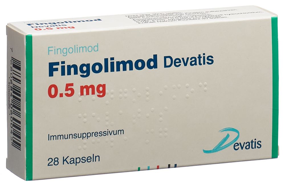 FINGOLIMOD Devatis 0.5 mg, Hauptbild