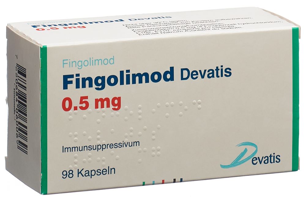 FINGOLIMOD Devatis 0.5 mg, Hauptbild