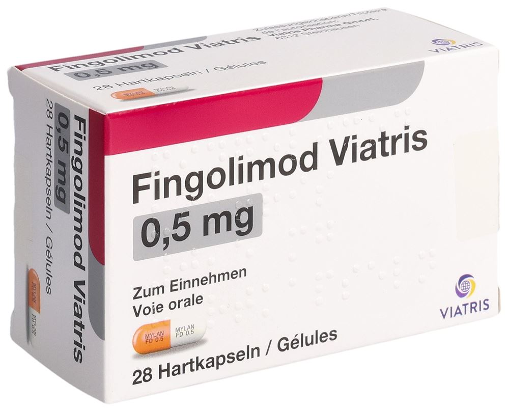 FINGOLIMOD Viatris 0.5 mg, image principale