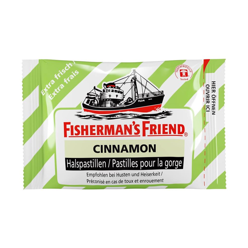 Fisherman's Friend Pastillen Cinnamon ohne Zucker Btl 25 g