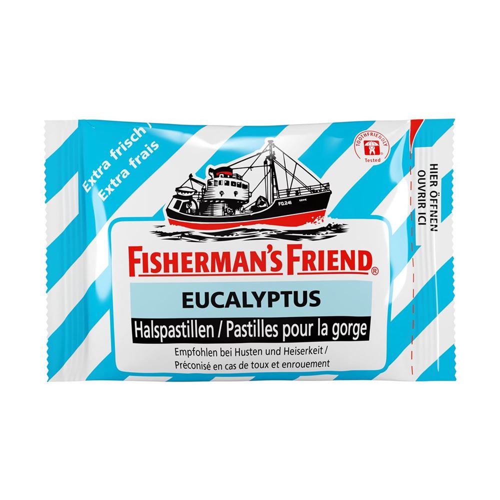 Fisherman's Friend pastilles eucalyptus sans sucre sach 25 g