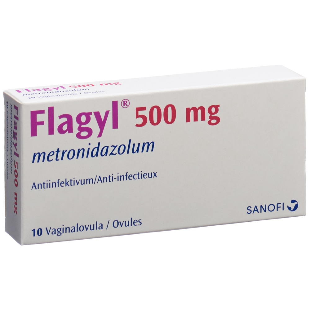 FLAGYL ovule 500 mg blist 10 pce, image principale