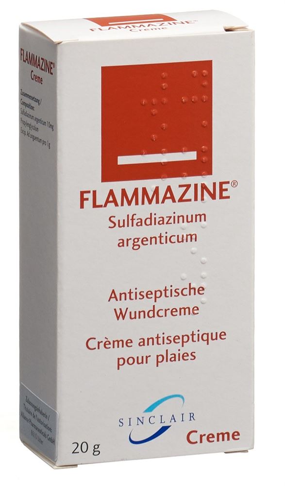 Flammazine crème tb 20 g, image principale