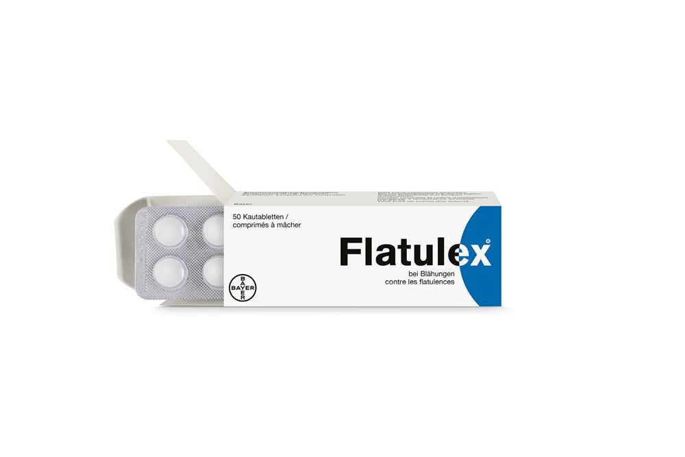 FLATULEX cpr croquer 42 mg blist 50 pce