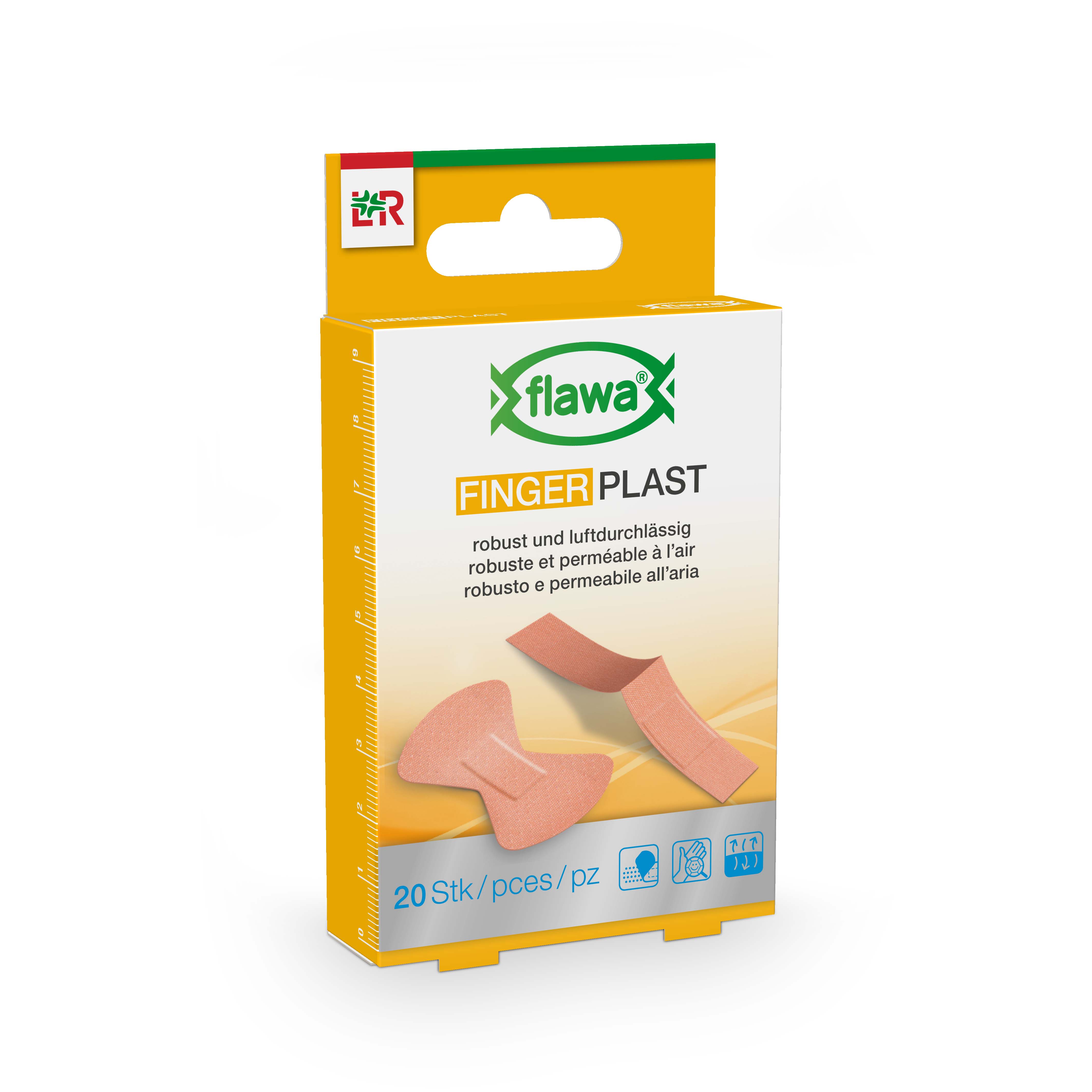 FLAWA Finger Plast robustes Textilpflaster, Hauptbild