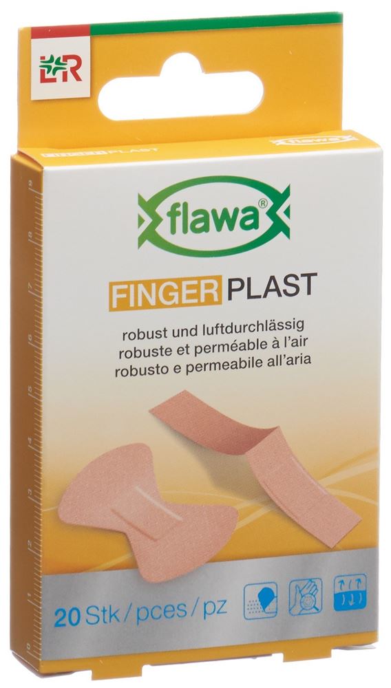 FLAWA Finger Plast robustes Textilpflaster