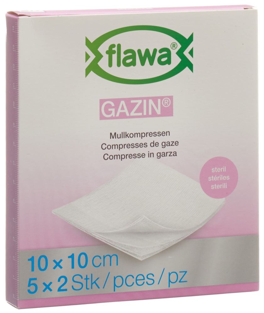 FLAWA Gazin compresses pliées