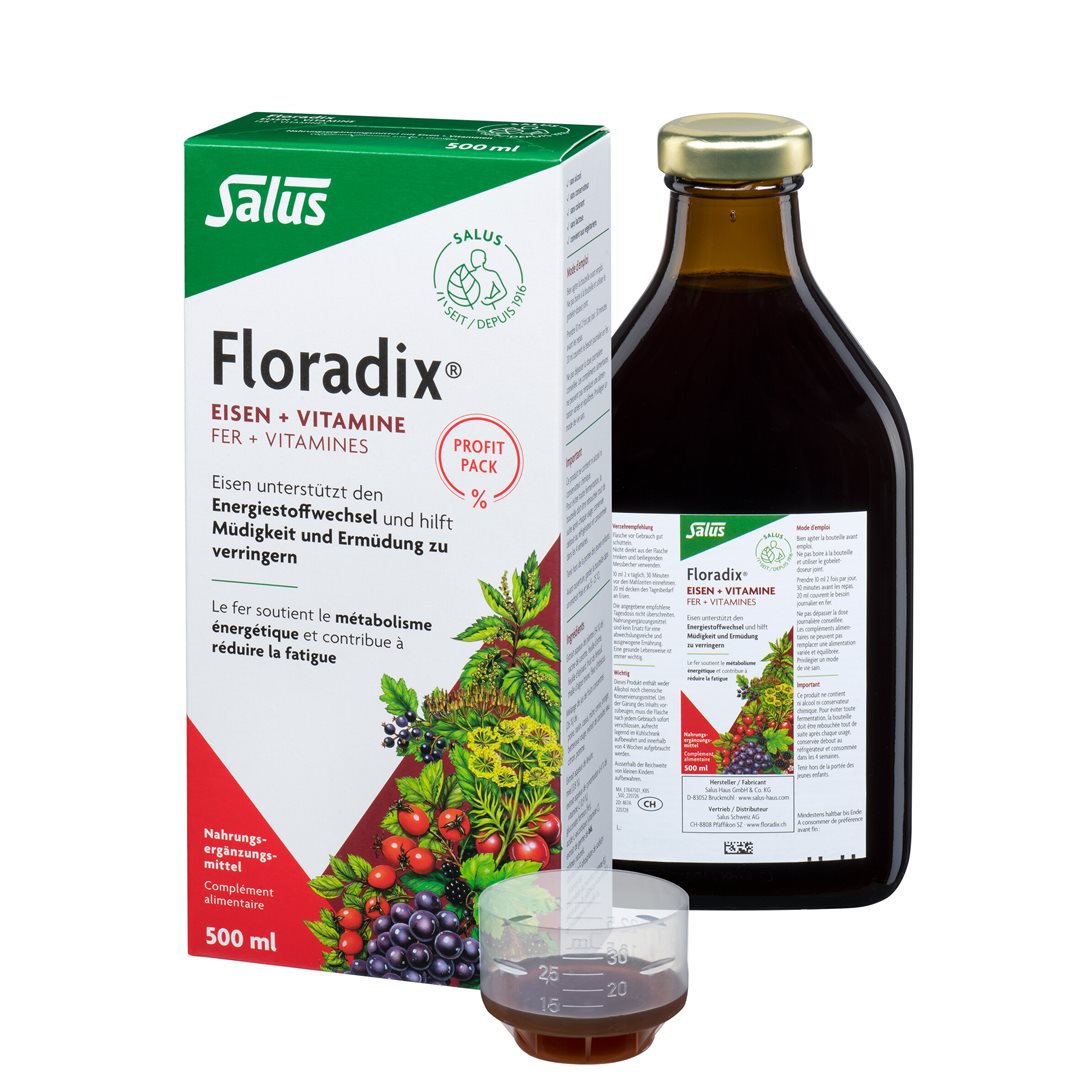 Floradix Eisen + Vitamine, Hauptbild