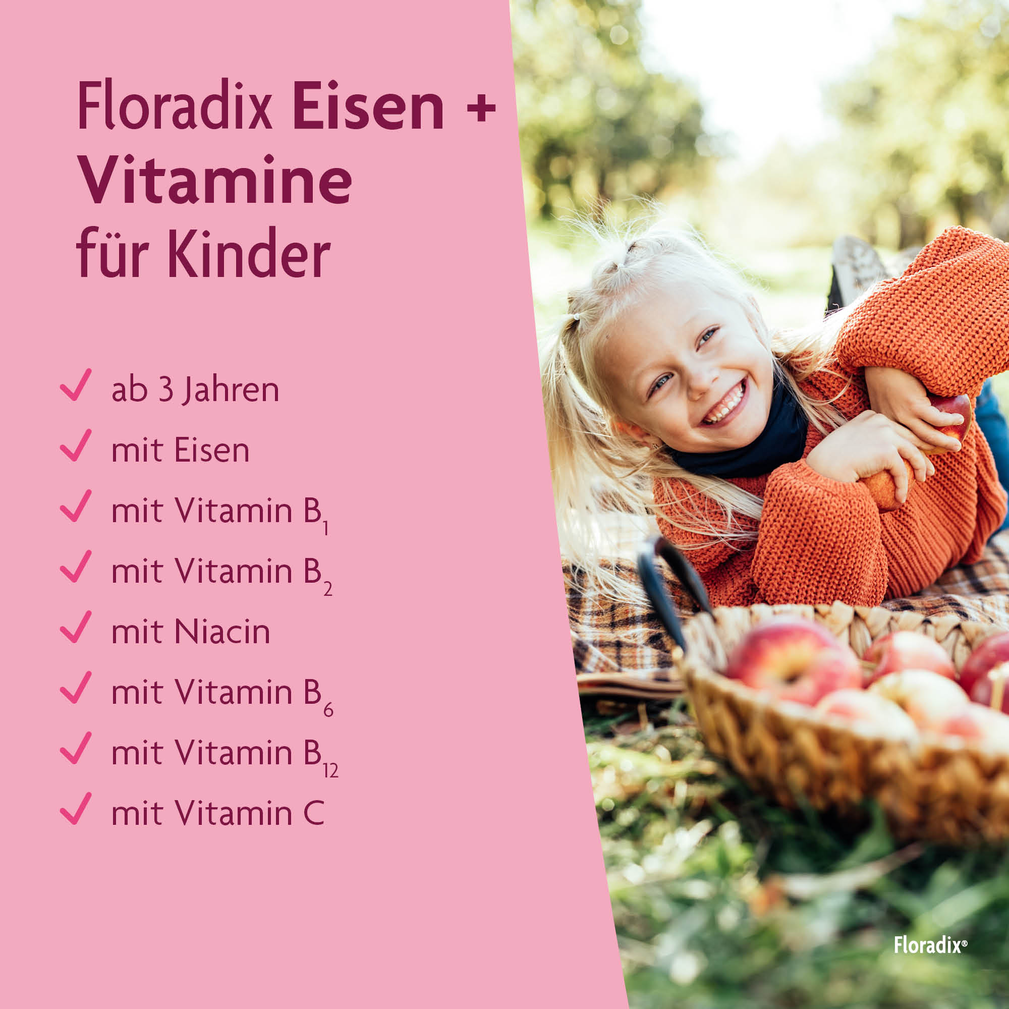 Floradix Fer + vitamines pour enfants, image 5 sur 6