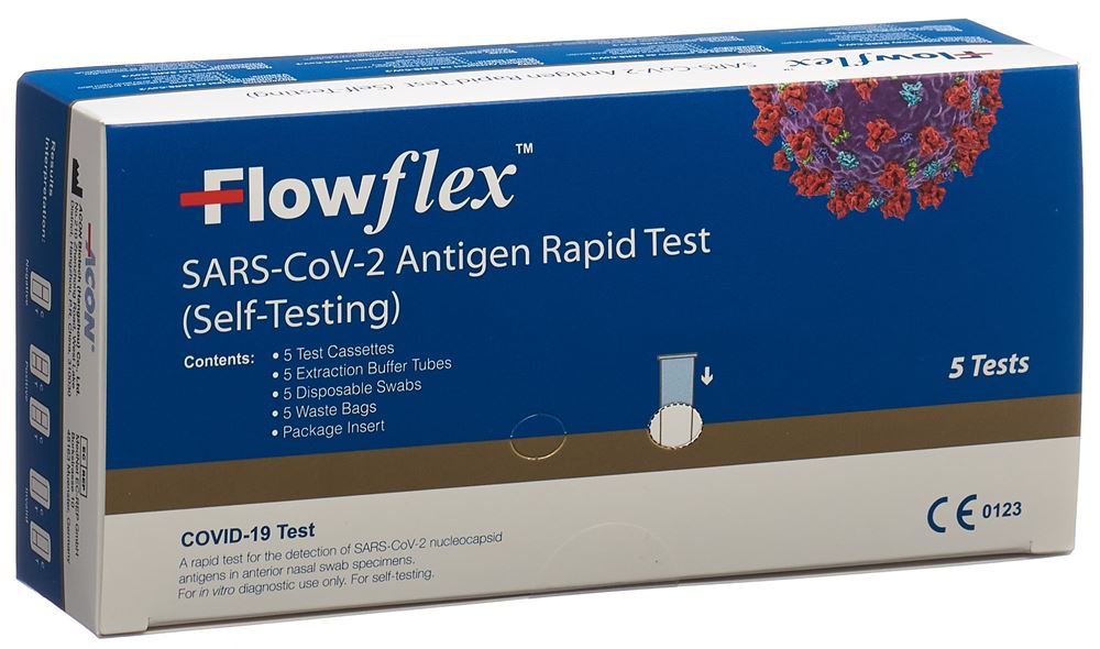 FLOWFLEX SARS-CoV-2 Antigen Rapid Self-Test