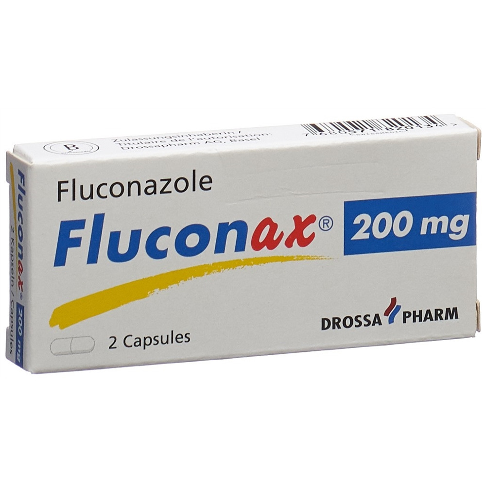 FLUCONAX caps 200 mg blist 2 pce, image 2 sur 2