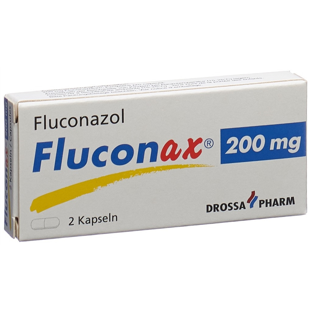 FLUCONAX caps 200 mg blist 2 pce, image principale