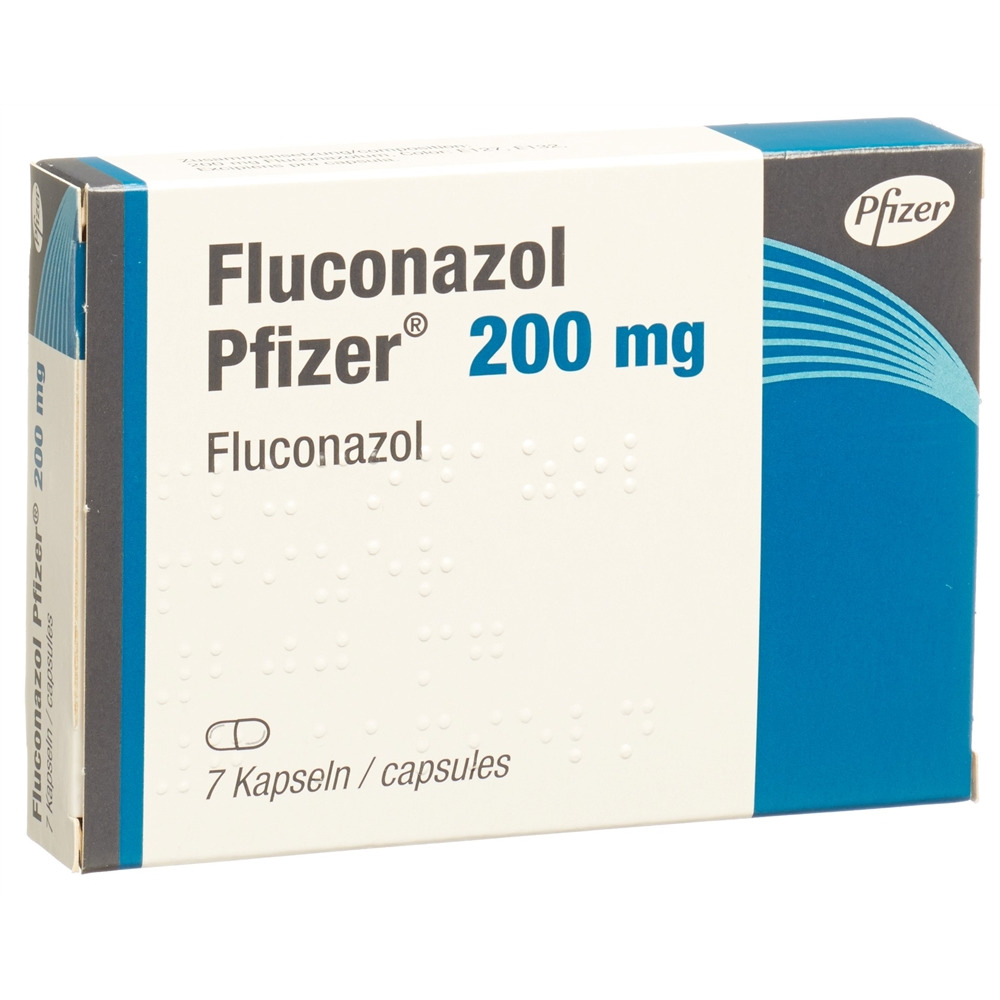 FLUCONAZOLE Pfizer 200 mg, image principale