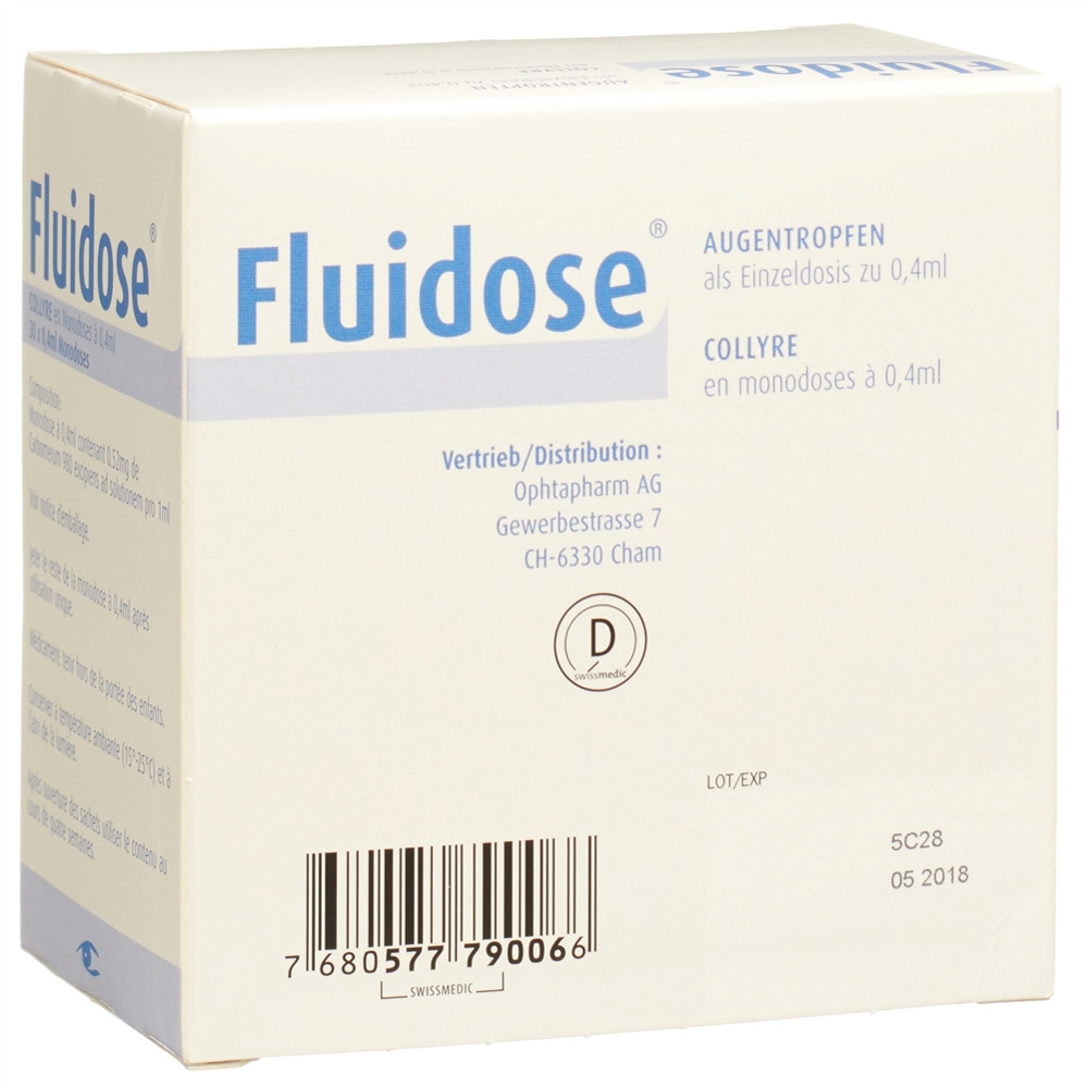 FLUIDOSE gtt opht monodos 0.4 ml, image 2 sur 2