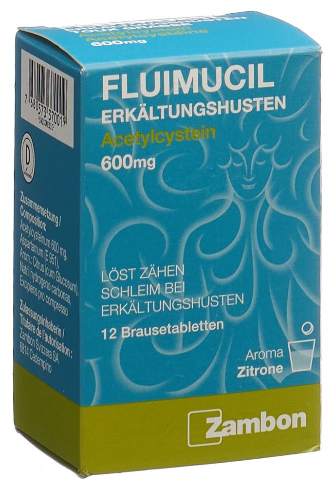 FLUIMUCIL Erkältungshusten 600 mg